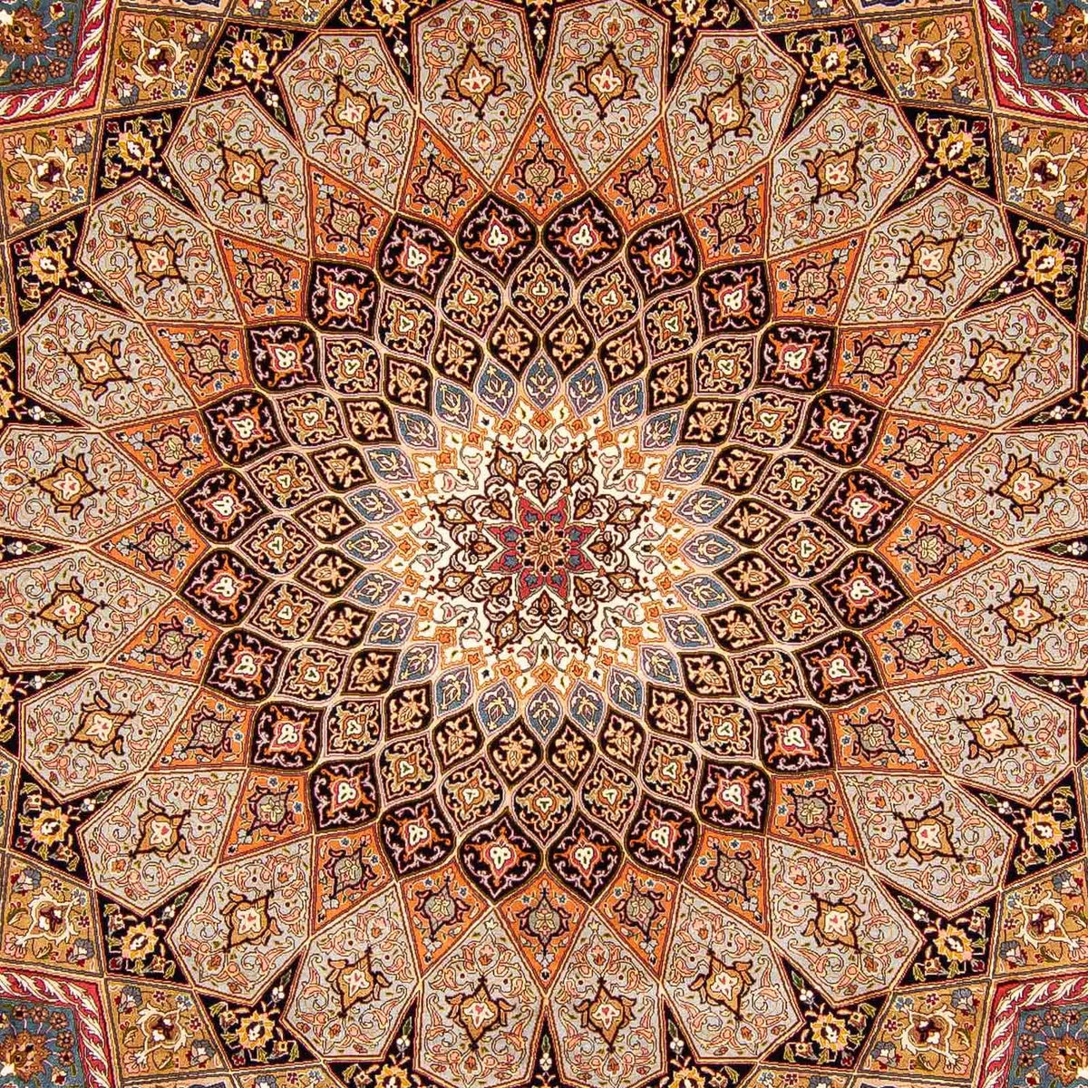 Tappeto Persero - Tabriz - Reale - 400 x 300 cm - multicolore