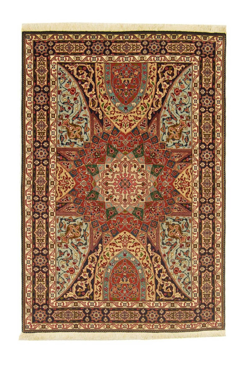 Tappeto Persero - Tabriz - Reale - 151 x 102 cm - multicolore