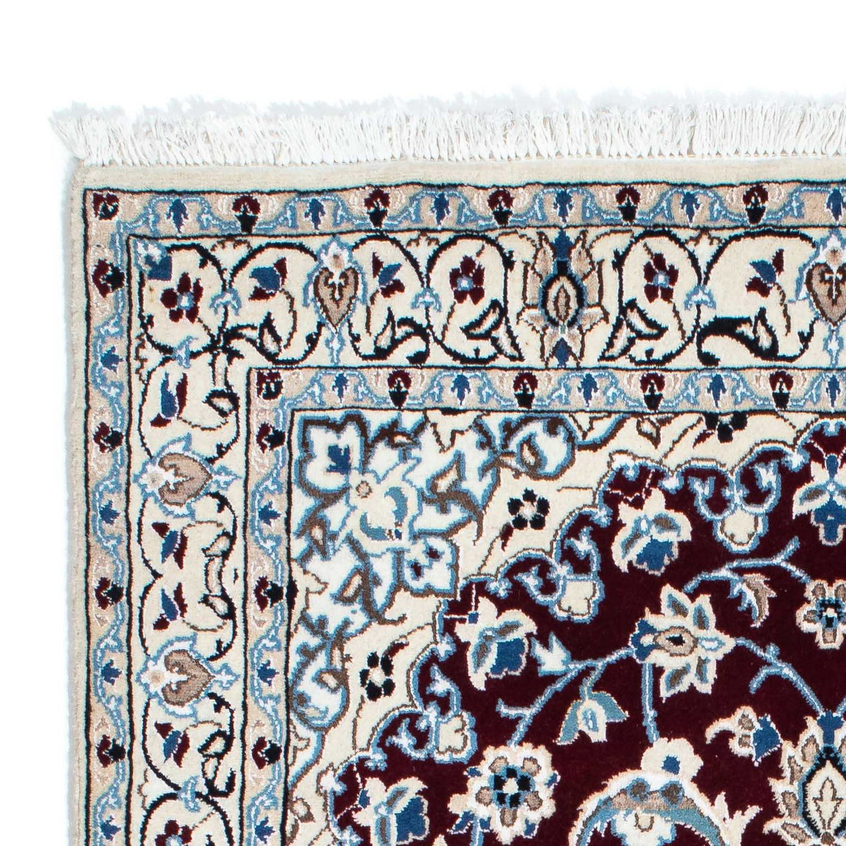 Tappeto Persero - Nain - Reale - 182 x 110 cm - rosso scuro