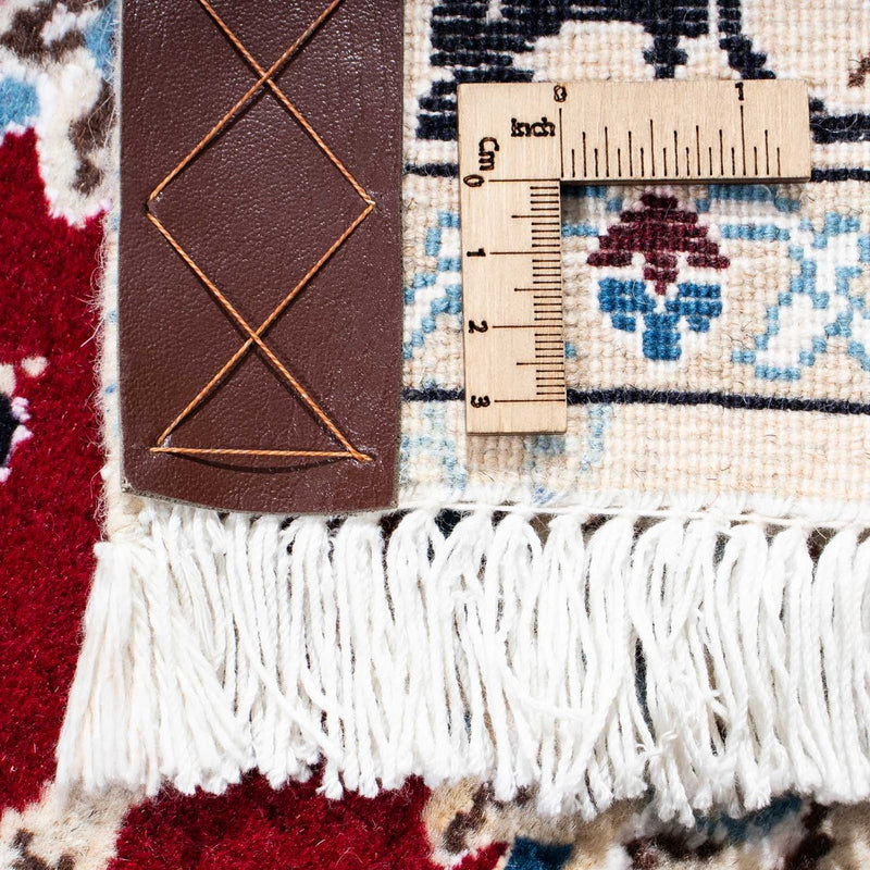 Tappeto corsia Tappeto Persero - Nain - Reale - 177 x 107 cm - rosso scuro