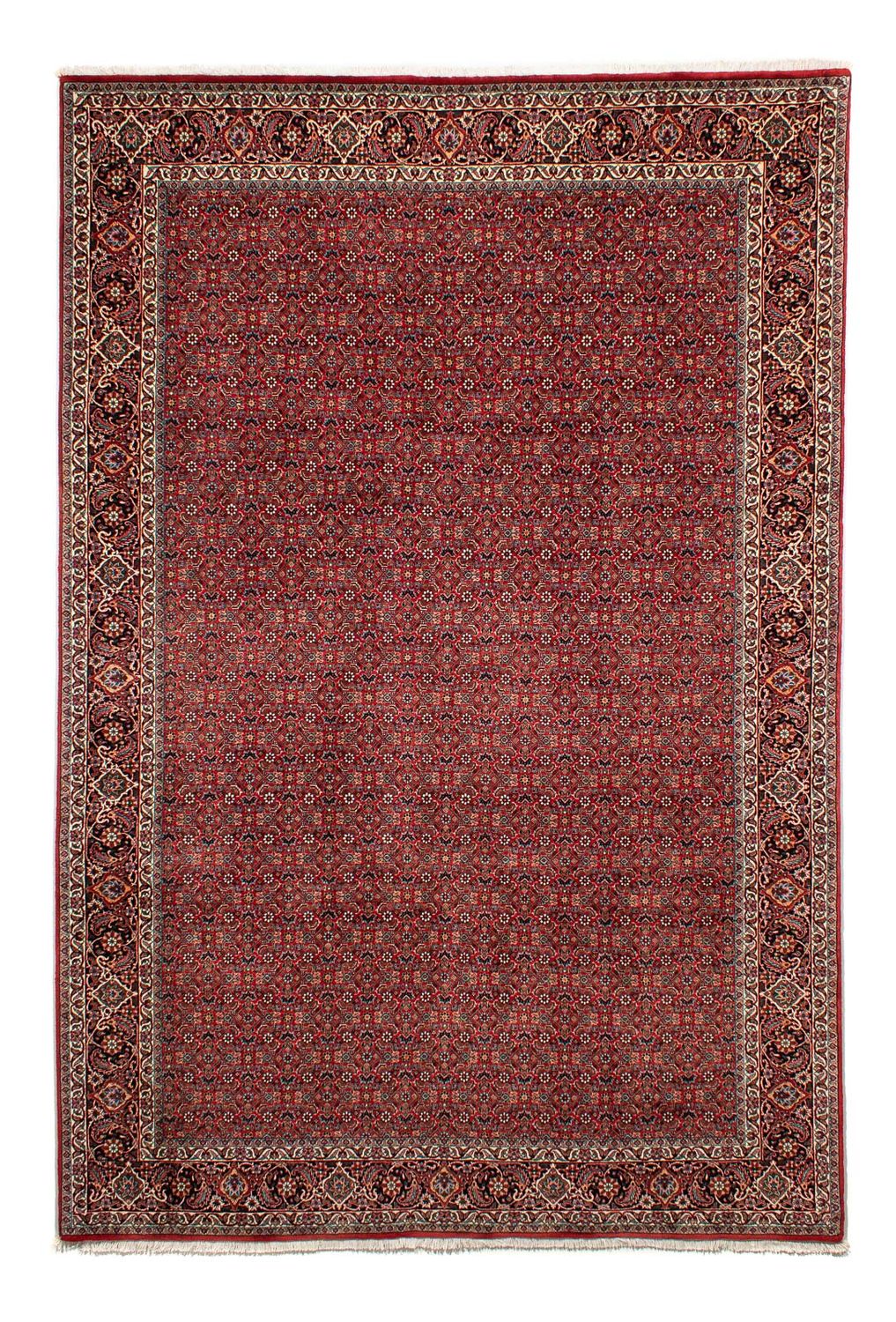 Tappeto Persero - Bidjar - 298 x 205 cm - rosso scuro