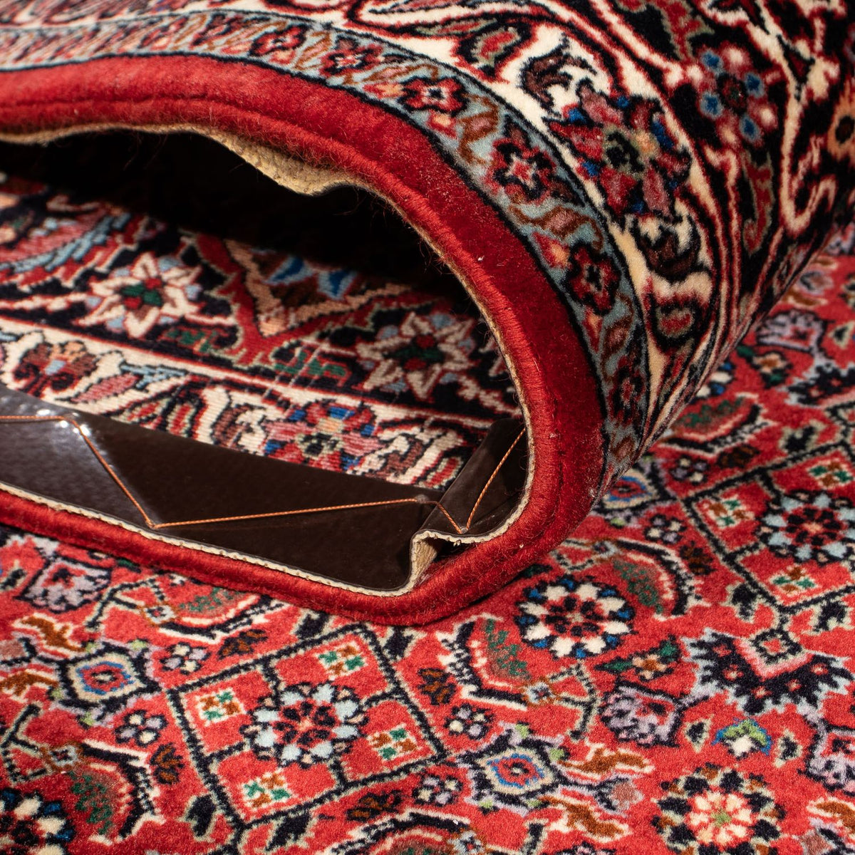 Tappeto Persero - Bidjar - 298 x 205 cm - rosso scuro