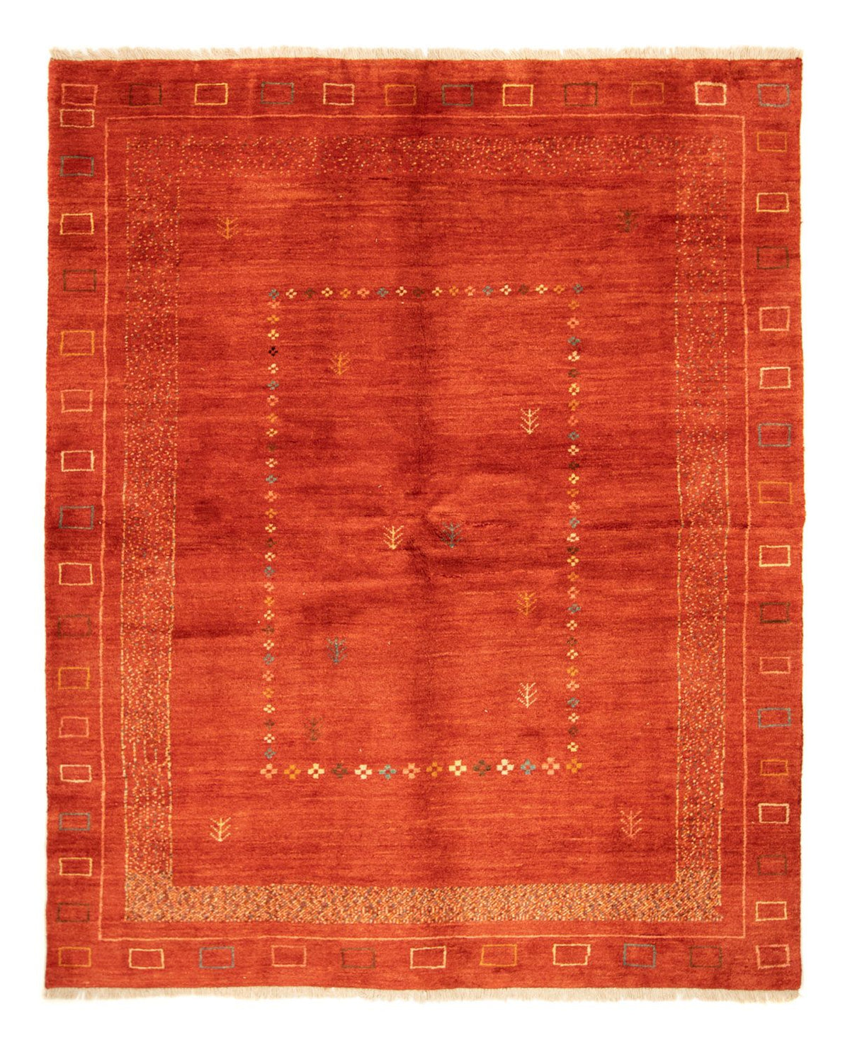 Tappeto Gabbeh - Persero - 232 x 177 cm - rosso
