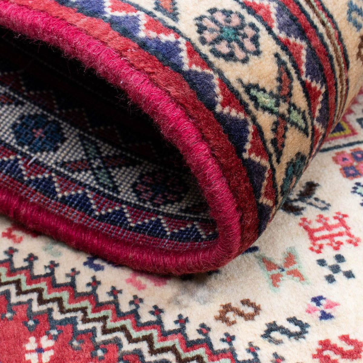 Tappeto Persero - Nomade - 124 x 76 cm - rosso chiaro