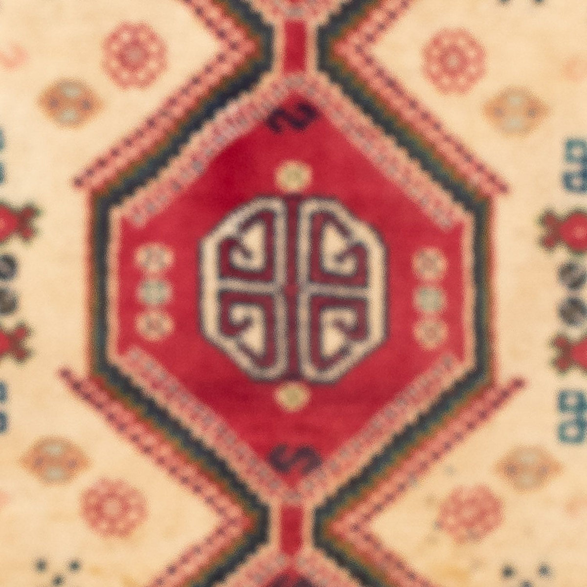Tappeto Persero - Nomade - 117 x 74 cm - rosso chiaro