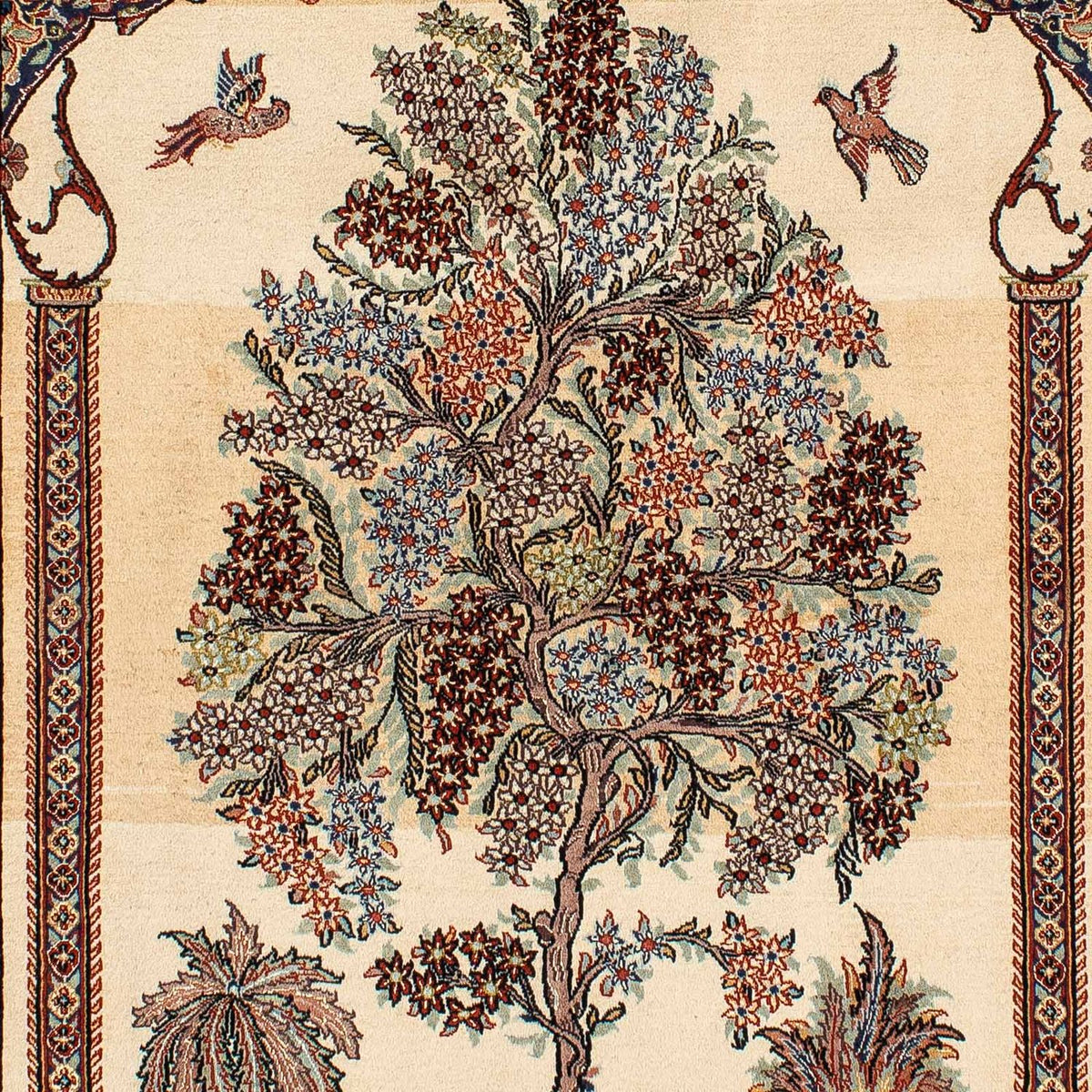 Tappeto Persero - Ghom - 210 x 135 cm - beige