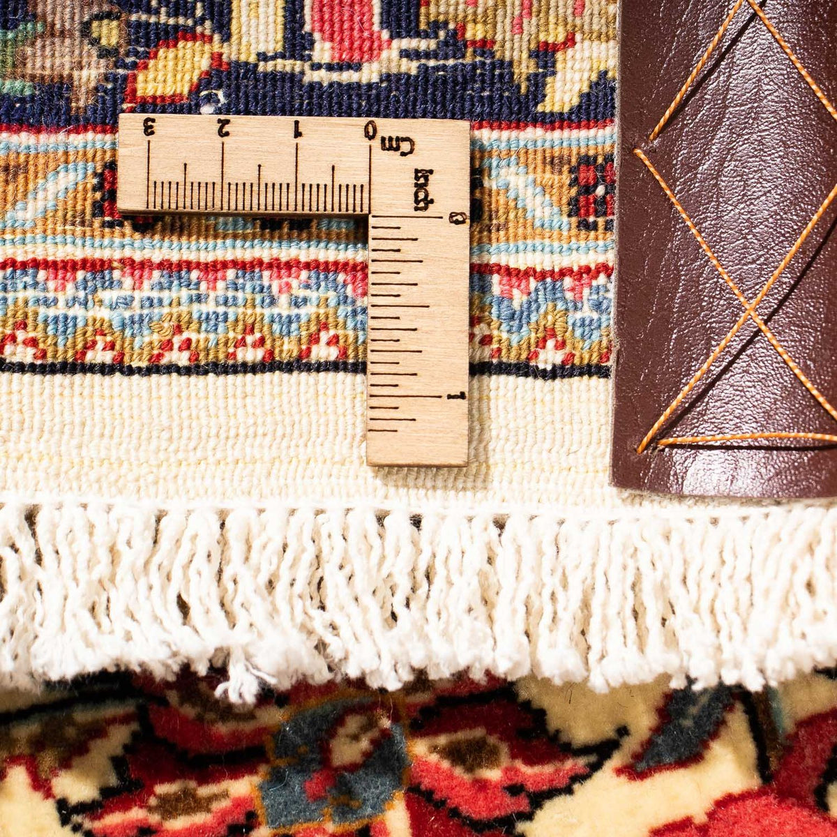 Tappeto corsia Tappeto Persero - Ghom - 265 x 70 cm - beige