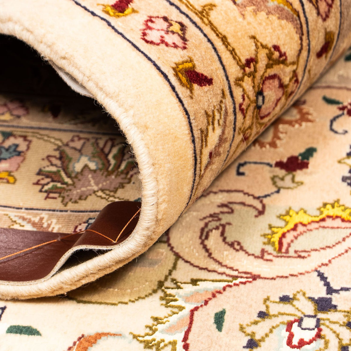 Tappeto Persero - Tabriz - 377 x 298 cm - marrone chiaro