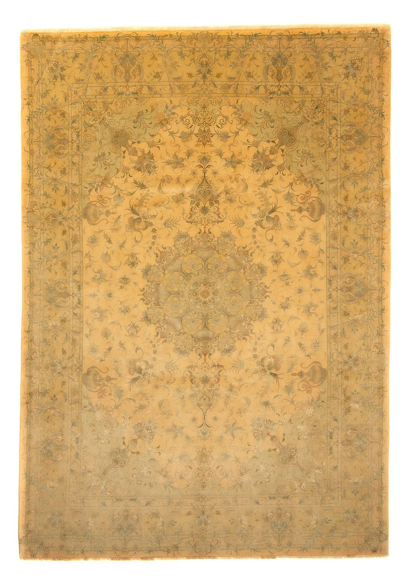 Tappeto Persero - Tabriz - Reale - 352 x 251 cm - marrone chiaro