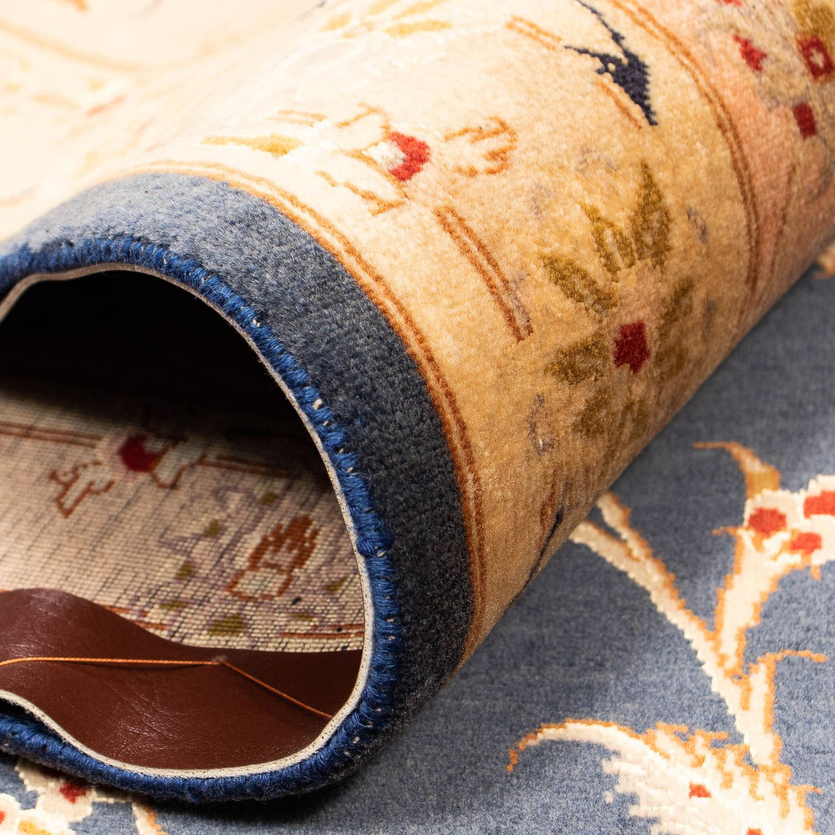 Tappeto Persero - Tabriz - Reale - 415 x 298 cm - blu scuro