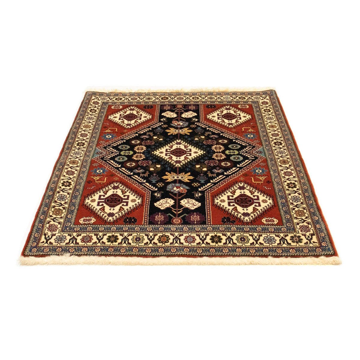 Tappeto Persero - Nomade - 154 x 107 cm - blu scuro