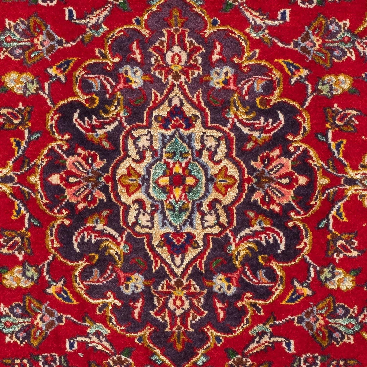 Tappeto Persero - Keshan - 120 x 78 cm - rosso