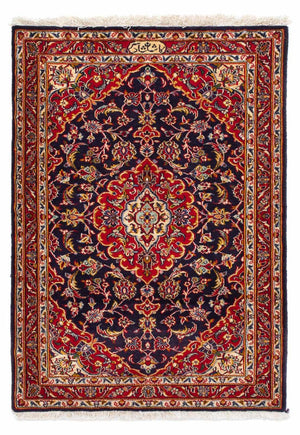 Tappeto Persero - Keshan - 113 x 78 cm - blu scuro