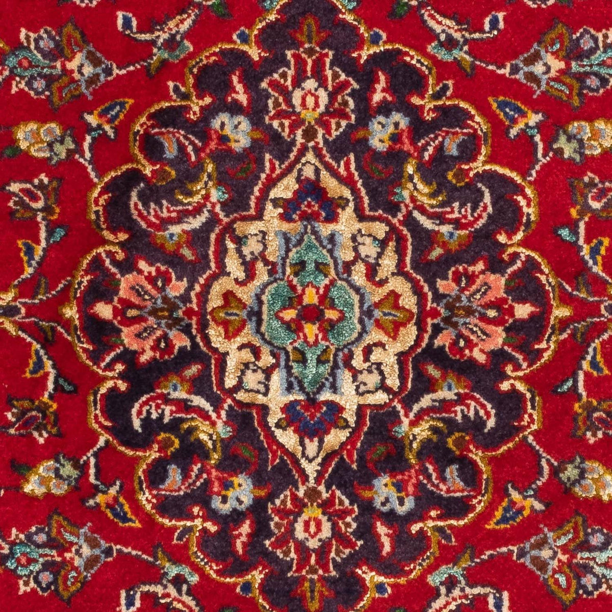 Tappeto Persero - Keshan - 118 x 78 cm - rosso