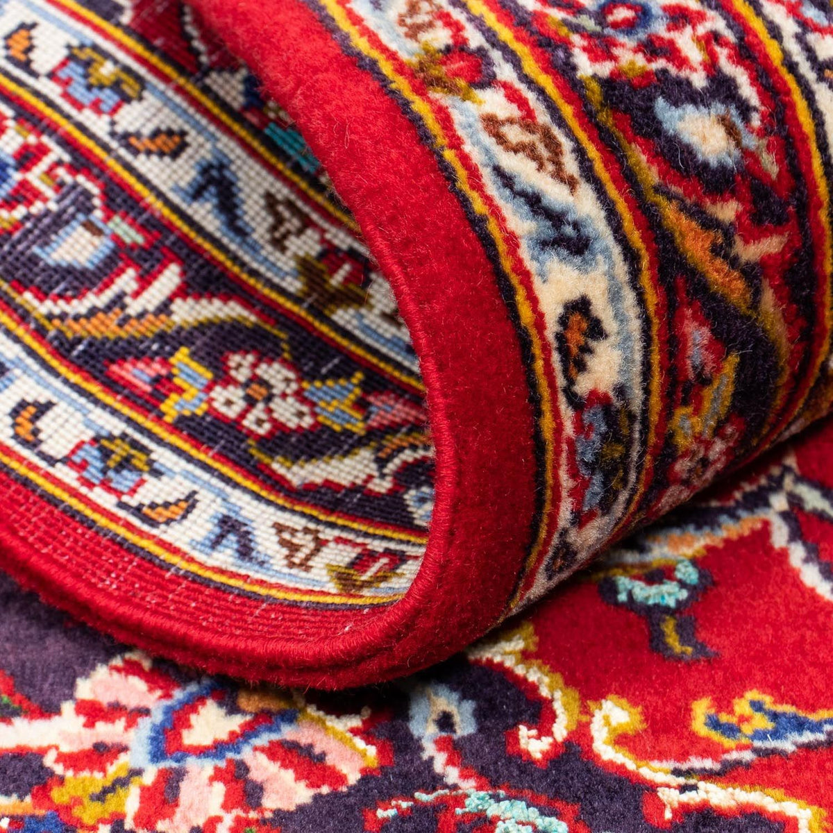 Tappeto Persero - Keshan - 118 x 78 cm - rosso