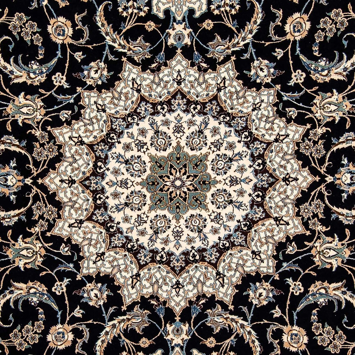 Tappeto Persero - Nain - Premio - 296 x 200 cm - blu scuro