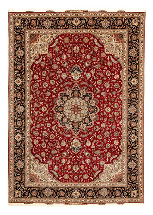 Tappeto Persero - Tabriz - Reale - 352 x 252 cm - rosso scuro