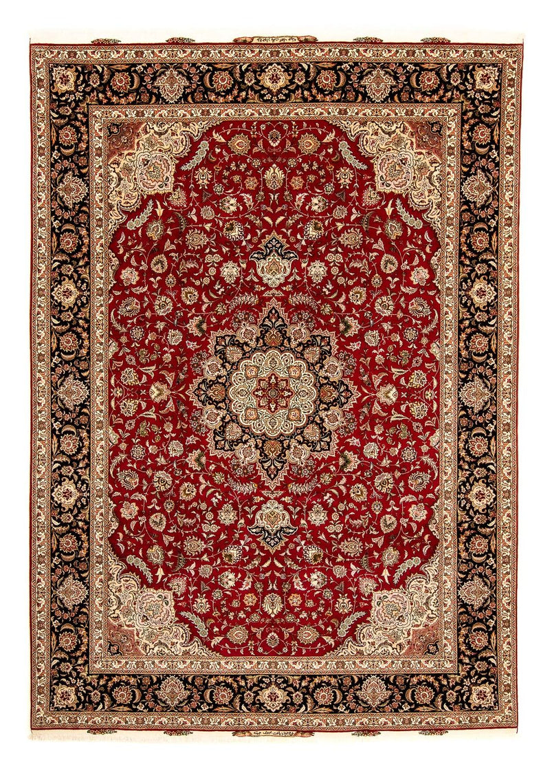 Tappeto Persero - Tabriz - Reale - 352 x 252 cm - rosso scuro