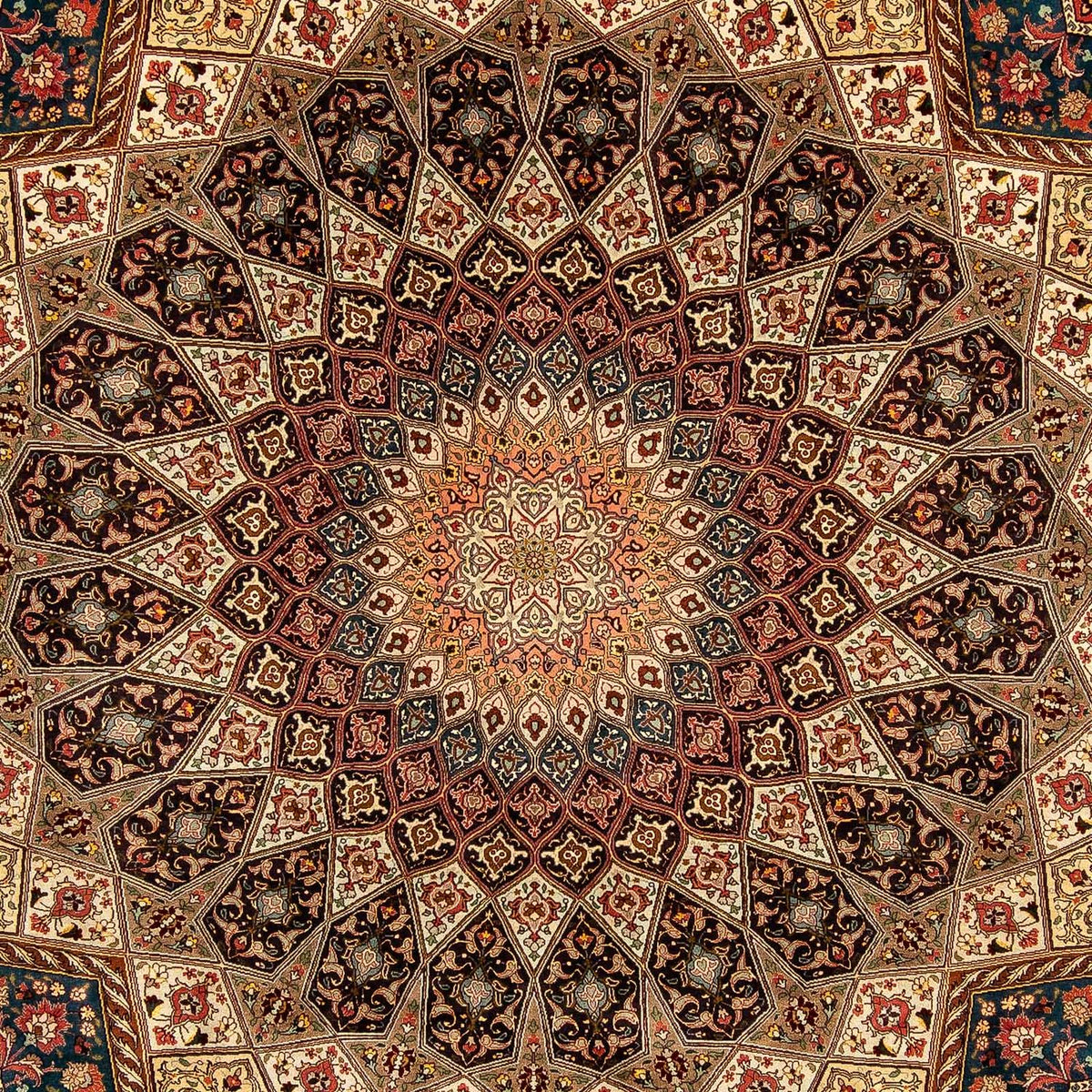 Tappeto Persero - Tabriz - Reale - 360 x 260 cm - multicolore