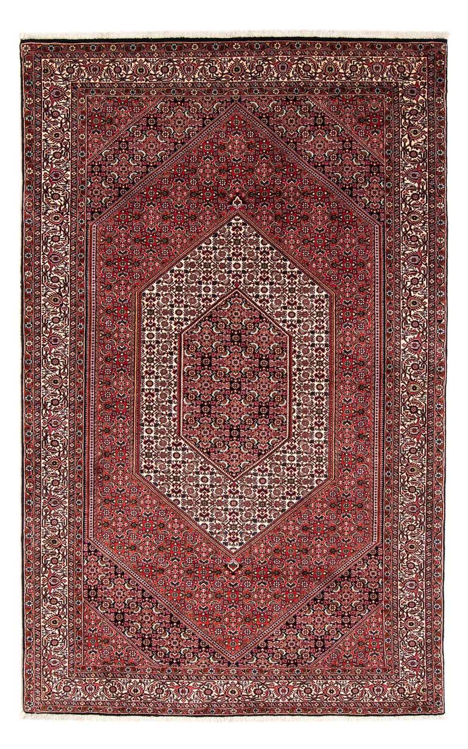 Tappeto Persero - Bidjar - 255 x 153 cm - rosso scuro