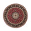 Tappeto Persero - Tabriz - Reale rotondo - 245 x 245 cm - rosso scuro