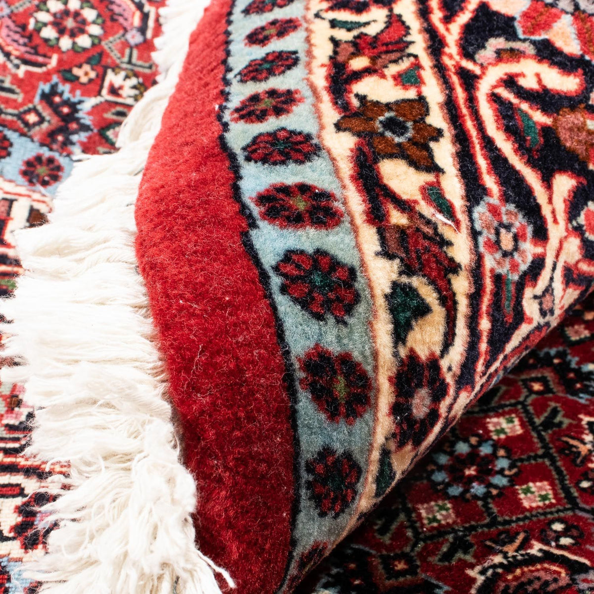 Tappeto Persero - Bidjar rotondo  - 155 x 155 cm - rosso scuro