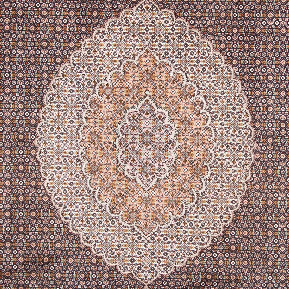 Tappeto Persero - Tabriz - 295 x 205 cm - blu scuro