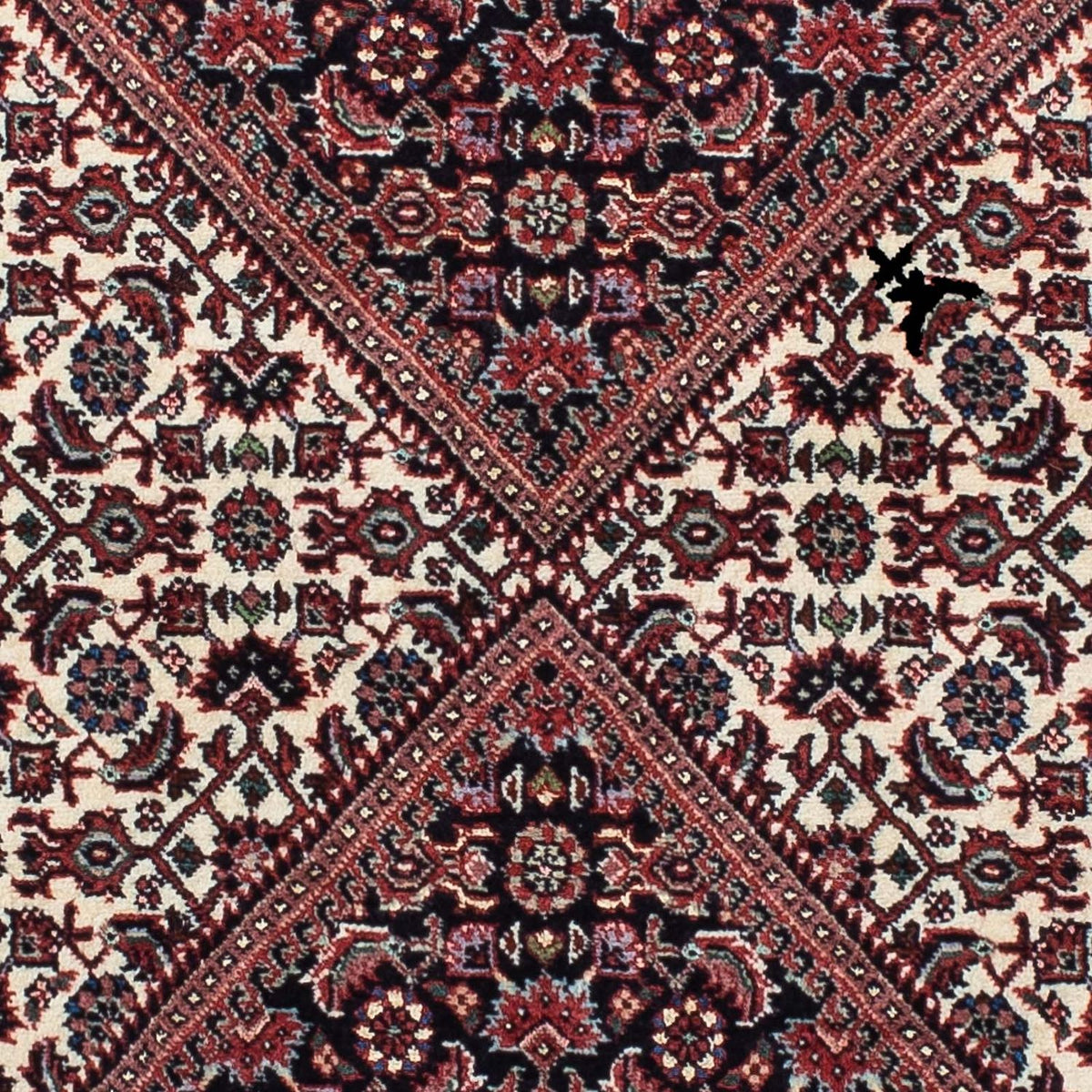 Tappeto corsia Tappeto Persero - Bidjar - 190 x 77 cm - rosso