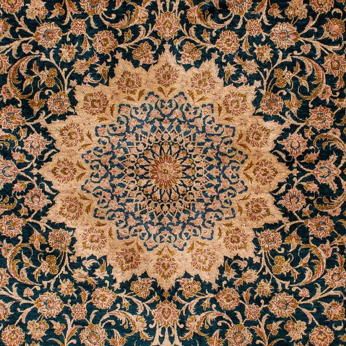 Tappeto di seta - seta cinese - 183 x 122 cm - rosso scuro
