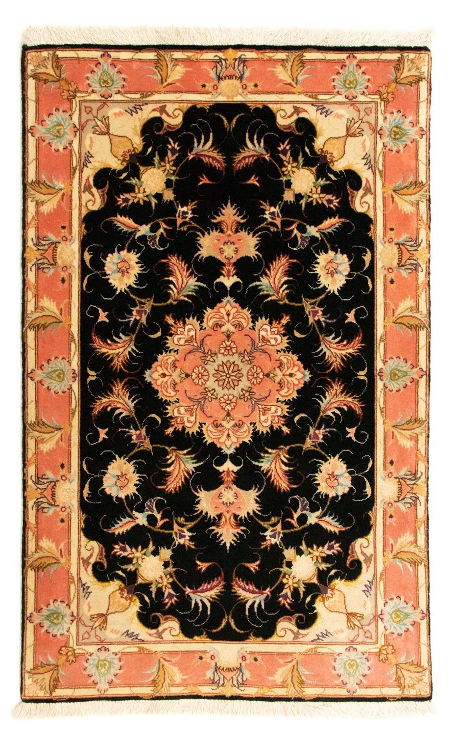 Tappeto Persero - Tabriz - Reale - 118 x 71 cm - nero
