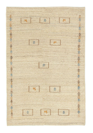 Tappeto Gabbeh - Persero - 166 x 113 cm - beige