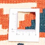 Tappeto Kelim - Orientale quadrato  - 104 x 102 cm - rosso scuro