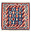 Tappeto Kelim - Orientale quadrato - 103 x 100 cm - blu scuro