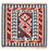 Tappeto Kelim - Orientale quadrato - 102 x 96 cm - multicolore