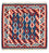 Tappeto Kelim - Orientale quadrato  - 105 x 105 cm - blu scuro
