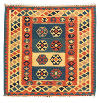 Kilim Fars 100x100cm - multicolore