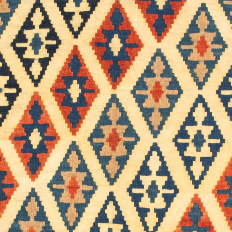 Tappeto Kelim - Orientale quadrato  - 100 x 100 cm - beige