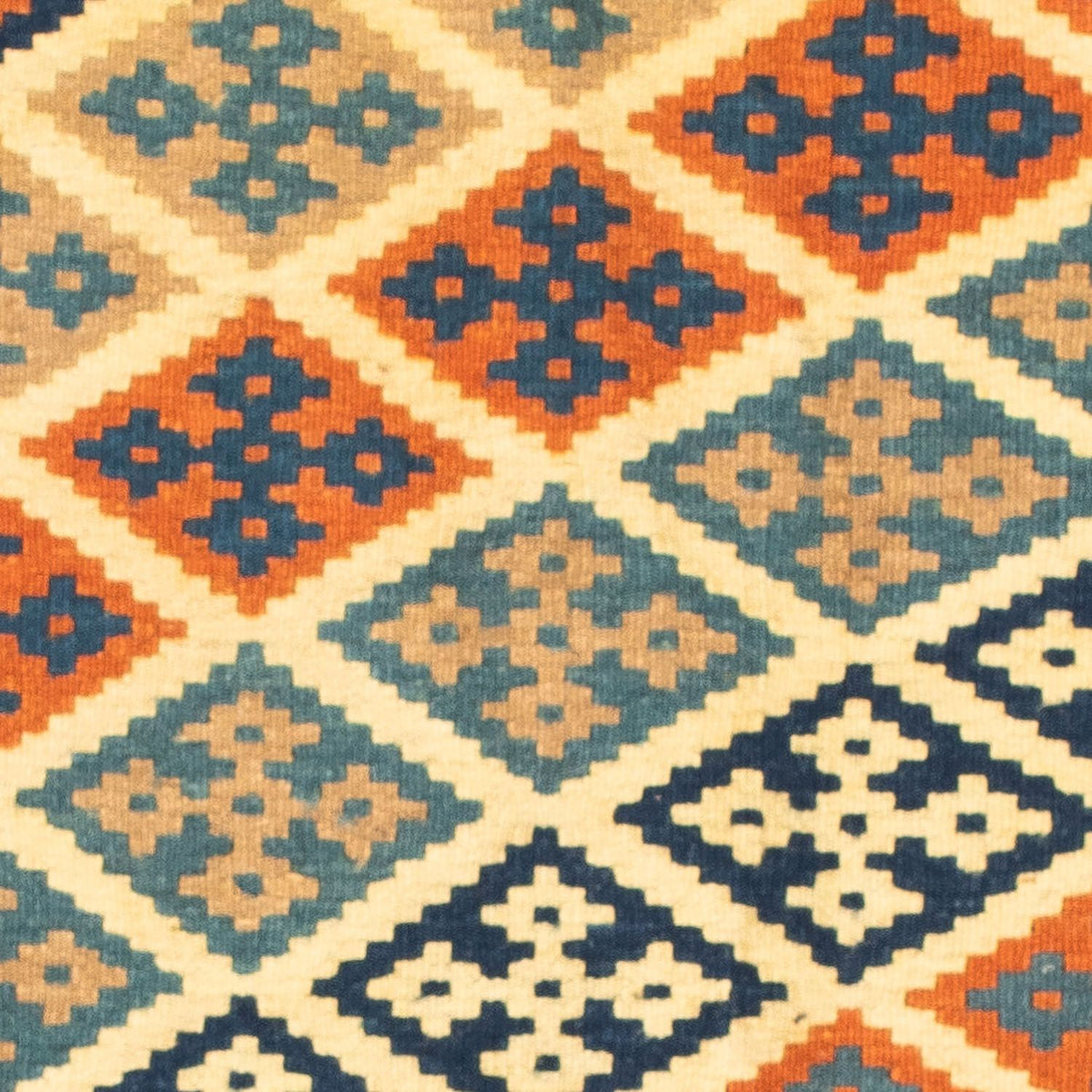 Tappeto Kelim - Orientale quadrato  - 100 x 98 cm - multicolore