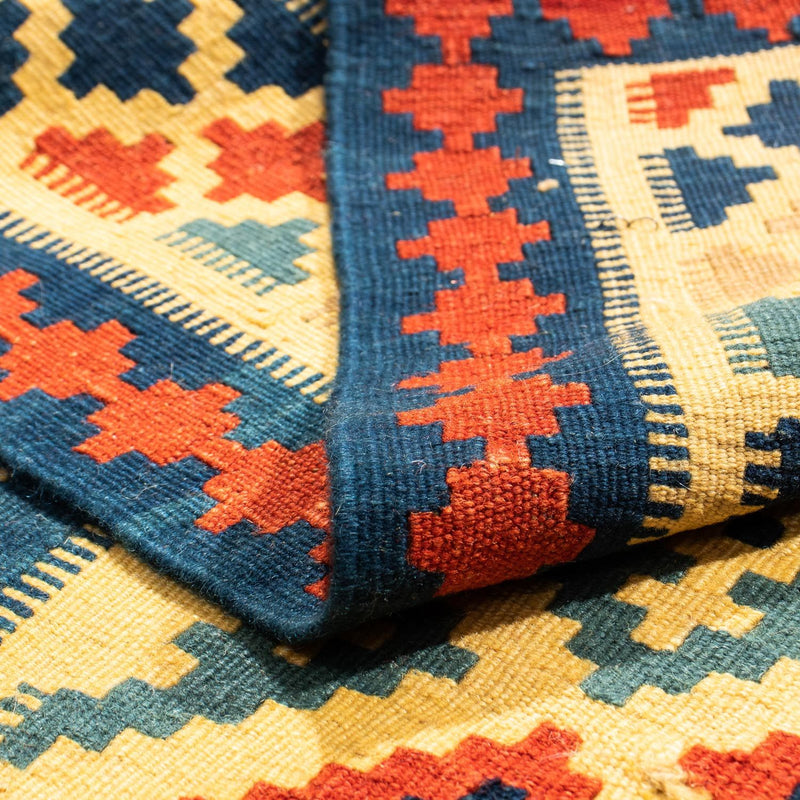 Tappeto Kelim - Orientale quadrato  - 105 x 102 cm - multicolore