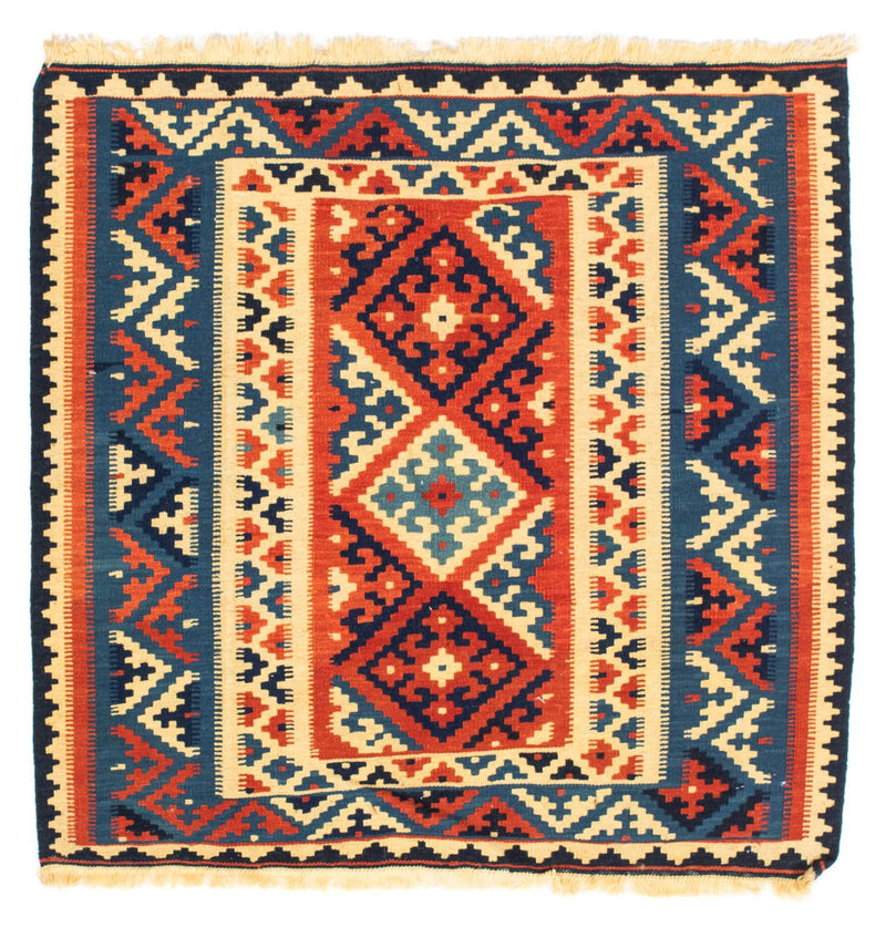 Tappeto Kelim - Orientale quadrato  - 104 x 101 cm - multicolore