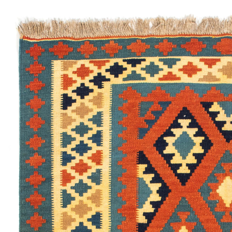 Tappeto Kelim - Orientale quadrato  - 103 x 103 cm - ruggine