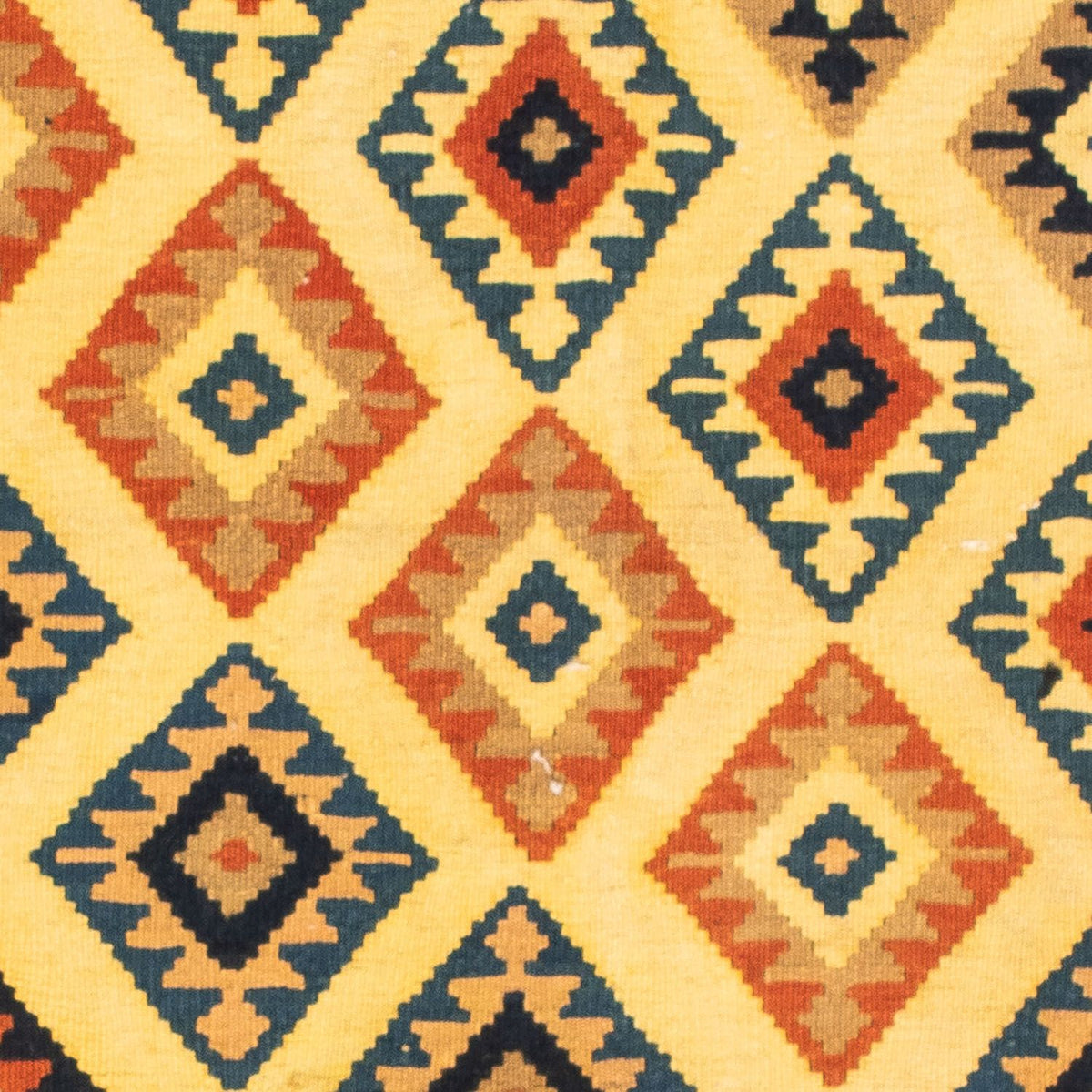 Tappeto Kelim - Orientale quadrato - 103 x 100 cm - beige