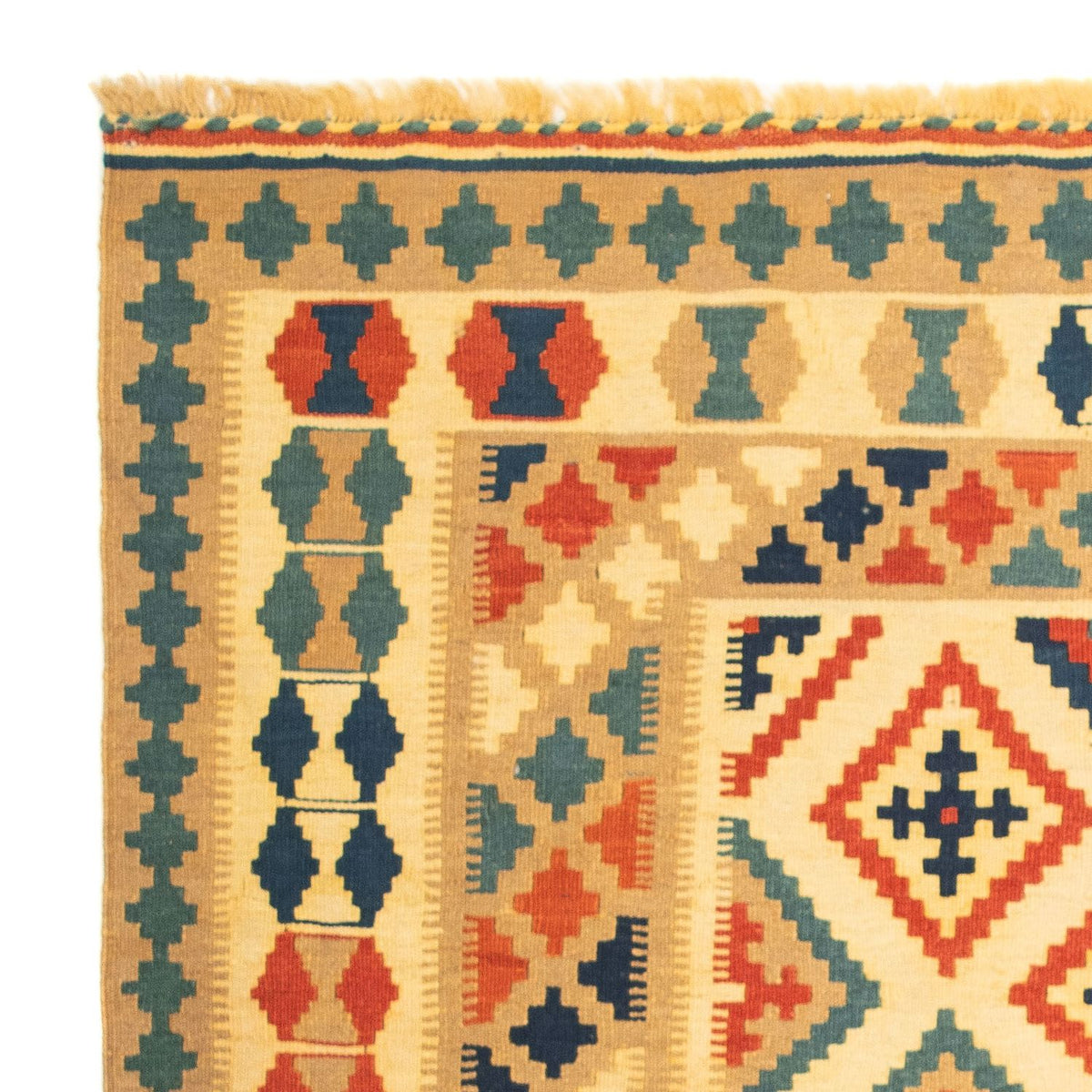 Tappeto Kelim - Orientale quadrato - 105 x 103 cm - multicolore