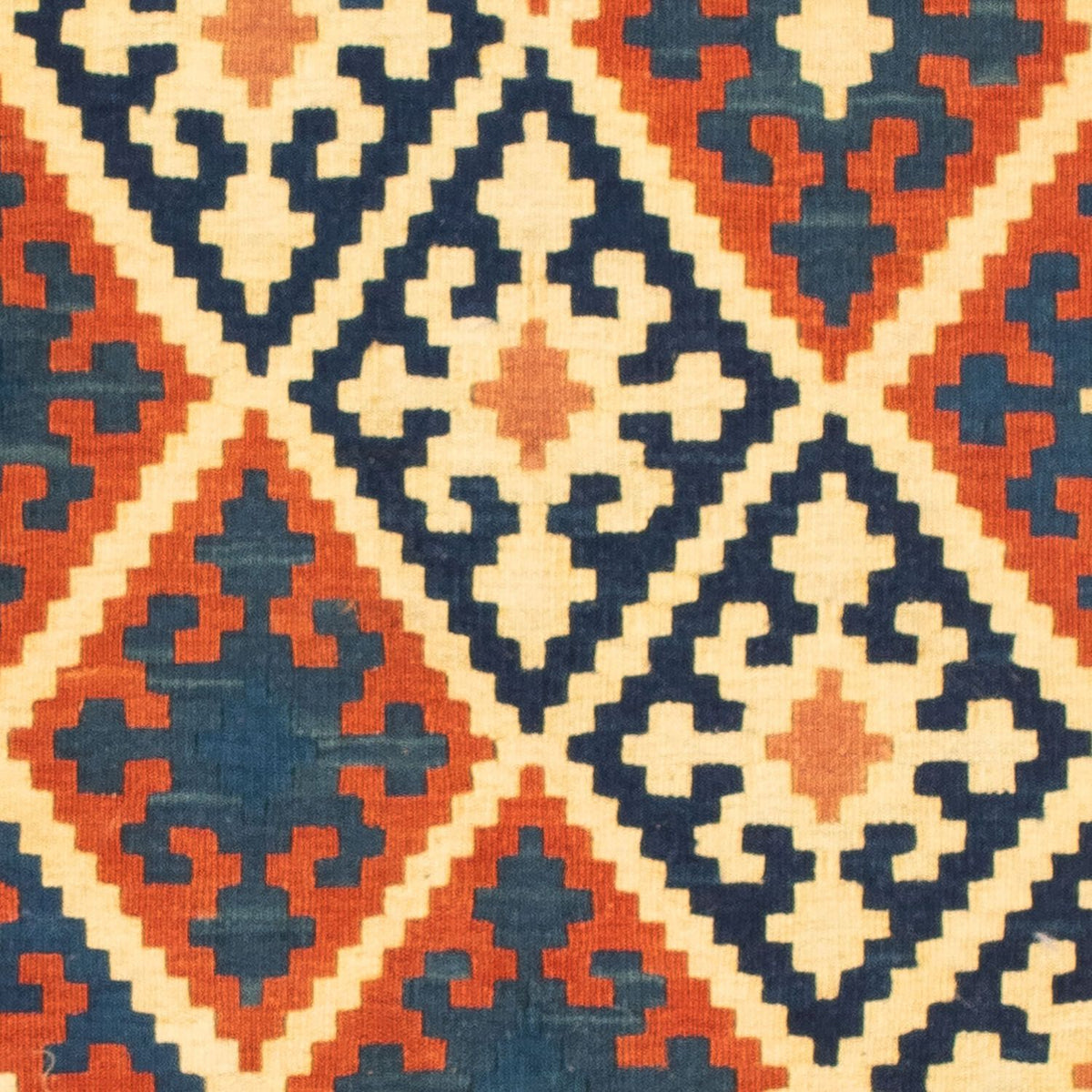 Tappeto Kelim - Orientale quadrato - 106 x 100 cm - multicolore