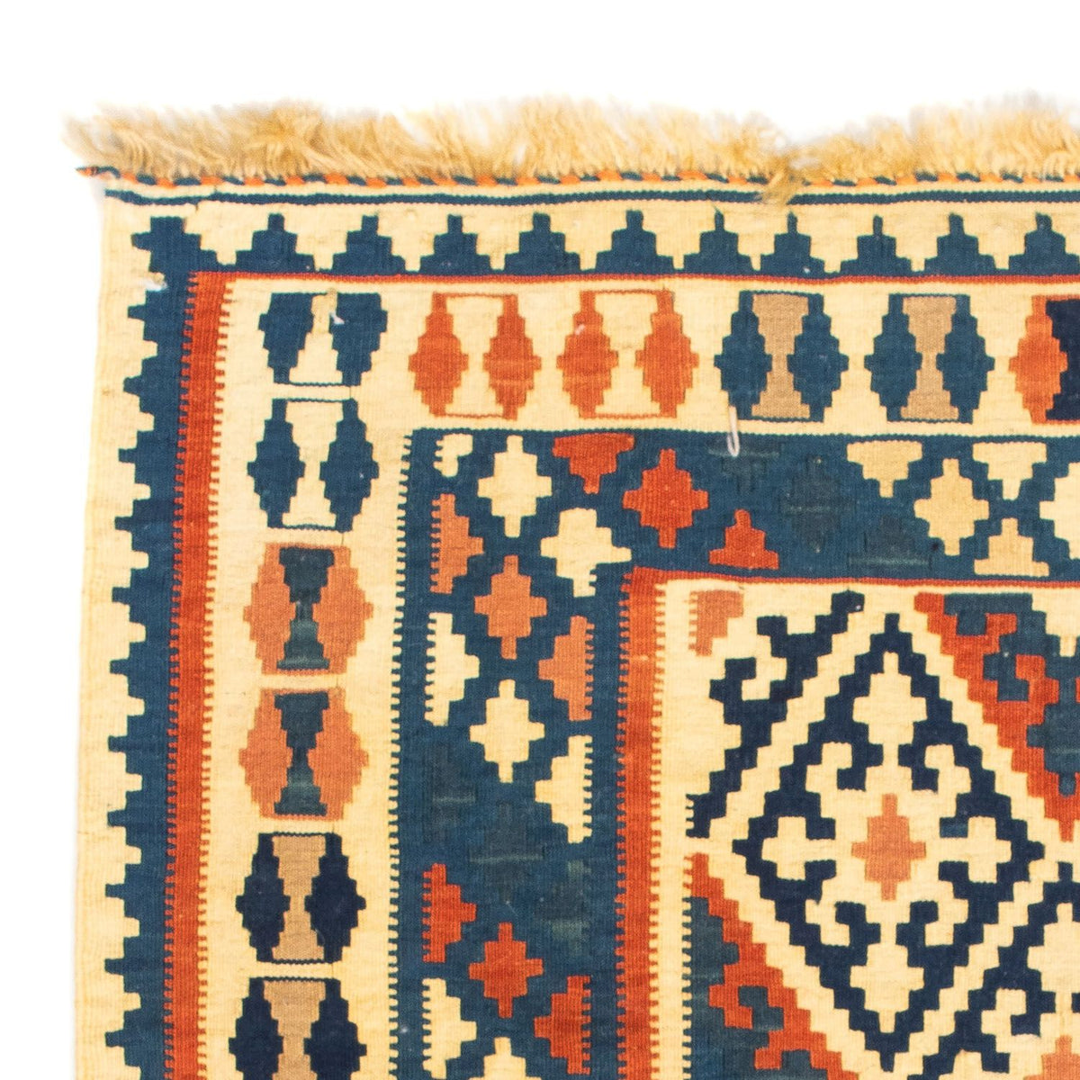 Tappeto Kelim - Orientale quadrato - 106 x 100 cm - multicolore