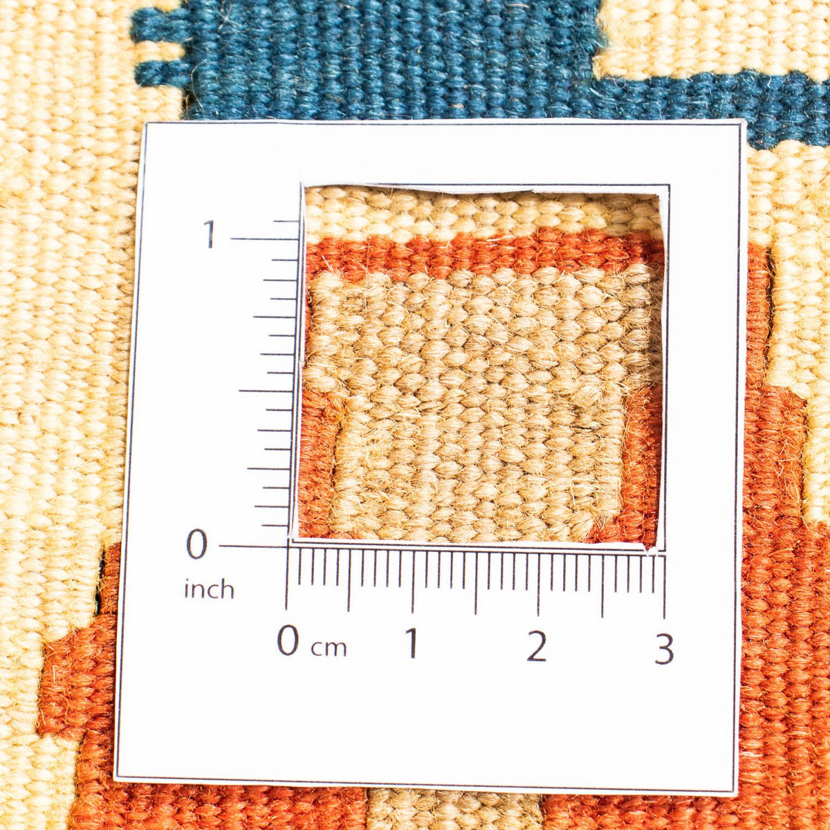 Tappeto Kelim - Orientale quadrato - 106 x 100 cm - multicolore