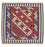Tappeto Kelim - Orientale quadrato  - 103 x 101 cm - rosso scuro