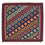 Tappeto Kelim - Orientale quadrato - 108 x 100 cm - blu scuro