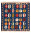Tappeto Kelim - Orientale quadrato - 96 x 96 cm - blu scuro
