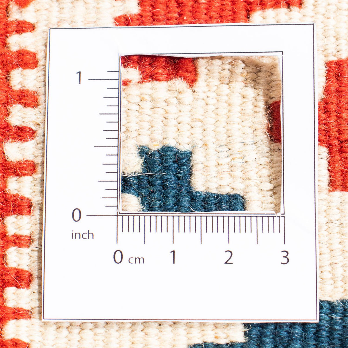 Tappeto Kelim - Orientale quadrato  - 105 x 104 cm - blu scuro